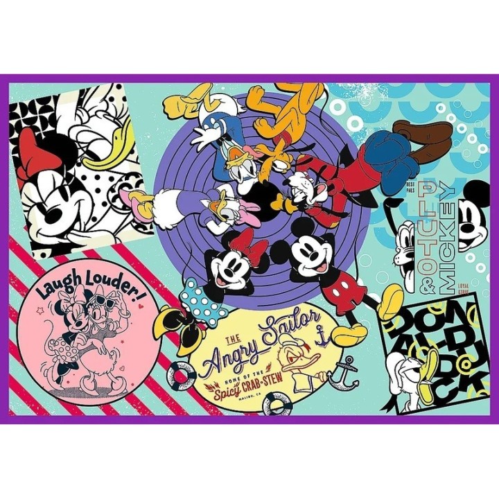 Puzzle - Mickey et ses Amis - 4x250 Pièces