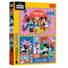 Puzzle Trefl : Mickey avec ses amis - 2 x 200 Pièces