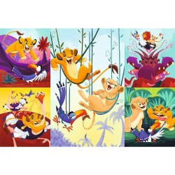 Puzzle Le Roi Lion Brave  - 100 pièces