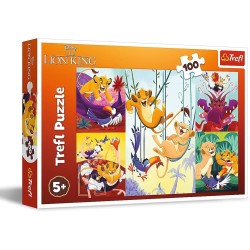 Puzzle Le Roi Lion Brave  - 100 pièces