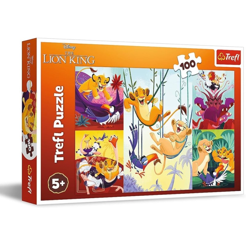 Puzzle Le Roi Lion Brave  - 100 pièces