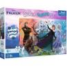 Puzzle Trefl Junior - La Reine des Neiges 2 - Le Monde des Glaces - 160 Pièces Super Shape XL