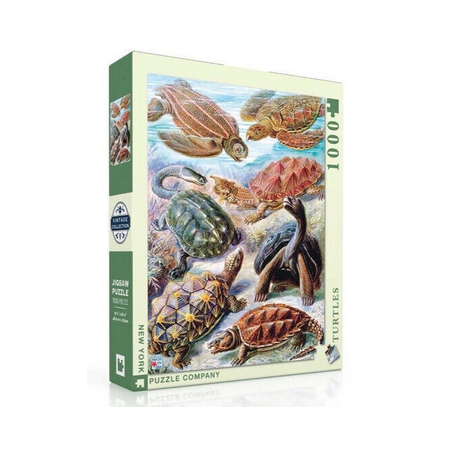 Puzzle New York Puzzle Company -  Vintage Collection - Turtles - 1000 Pièces
