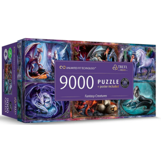 Puzzle -  Anne Stokes : Créatures Fantastiques - 9000 pièces