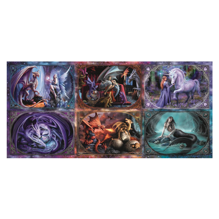 Puzzle -  Anne Stokes : Créatures Fantastiques - 9000 pièces