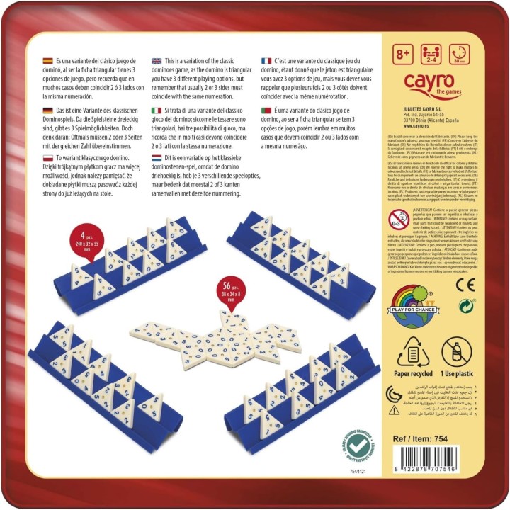 Jeux de société - Domino Triangulaire