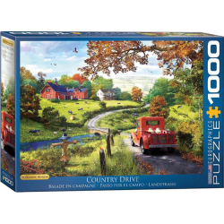 Puzzle Eurographics - Dominic Davison : Country Drive - 1000 pièces