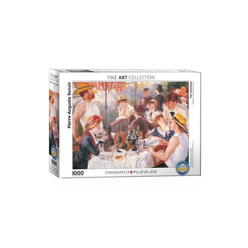 Puzzle Eurographics Fine Art - Pierre-Auguste Renoir : Le Déjeuner des Canotiers - 1000 pièces