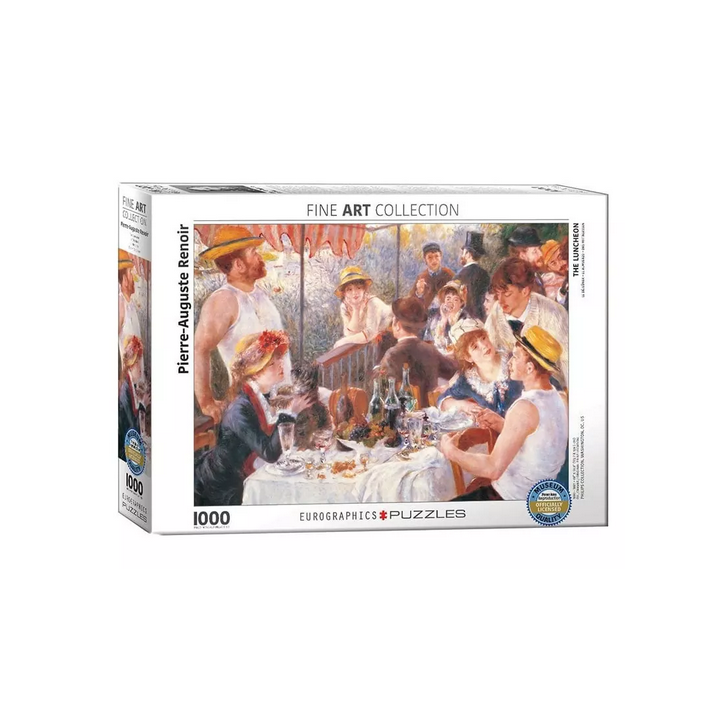 Puzzle Eurographics Fine Art - Pierre-Auguste Renoir : Le Déjeuner des Canotiers - 1000 pièces