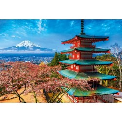 Puzzle Trefl - Mont Fuji - 1500 pièces