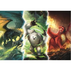 Puzzle Trefl - Donjons et Dragons - Monstres Légendaires - 1000 Pièces
