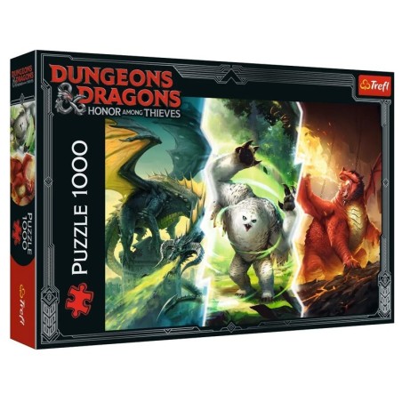 Puzzle Trefl - Donjons et Dragons - Monstres Légendaires - 1000 Pièces