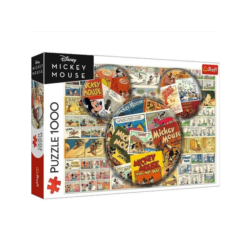 Puzzle Trefl - Cartoon Mickey Mouse - 1000 Pièces Puzzle Trefl - Cartoon Mickey Mouse - 1000 Pièces