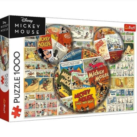Puzzle Trefl - Cartoon Mickey Mouse - 1000 Pièces