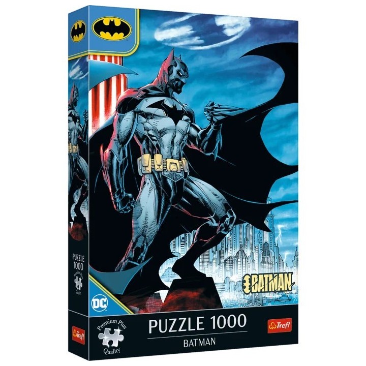 Puzzle Trefl - Batman on Gotham City - 1000 Pièces
