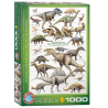 Puzzle Eurographics - Dinosaures de la Période du Crétacée - 1000 Pièces