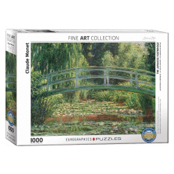 Puzzle Eurographics Fine Art - Claude Monet - Pont Japonais - 1000 pièces
