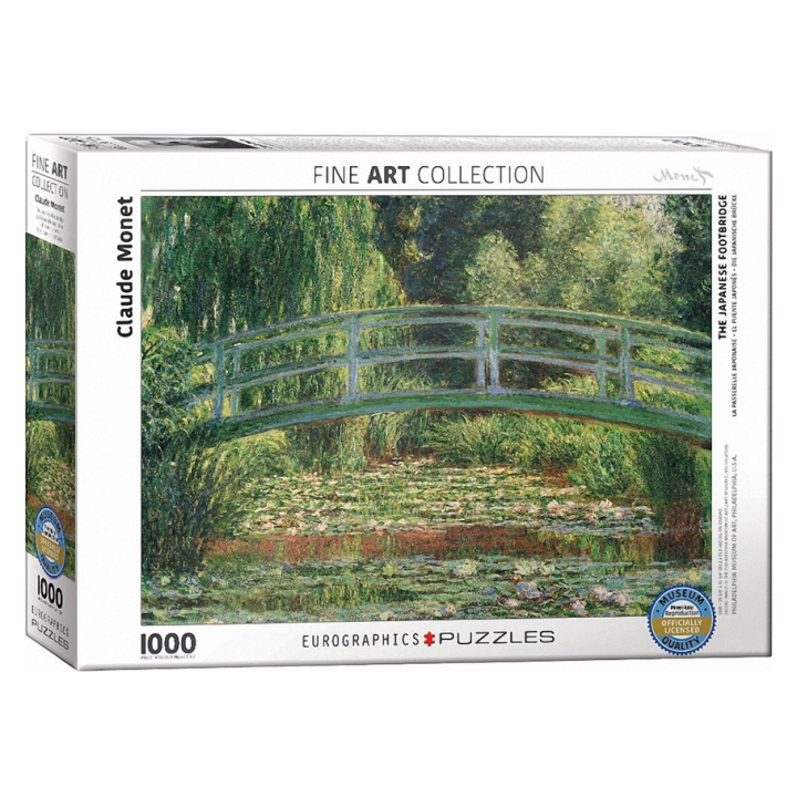 Puzzle Eurographics Fine Art - Claude Monet - Pont Japonais - 1000 pièces
