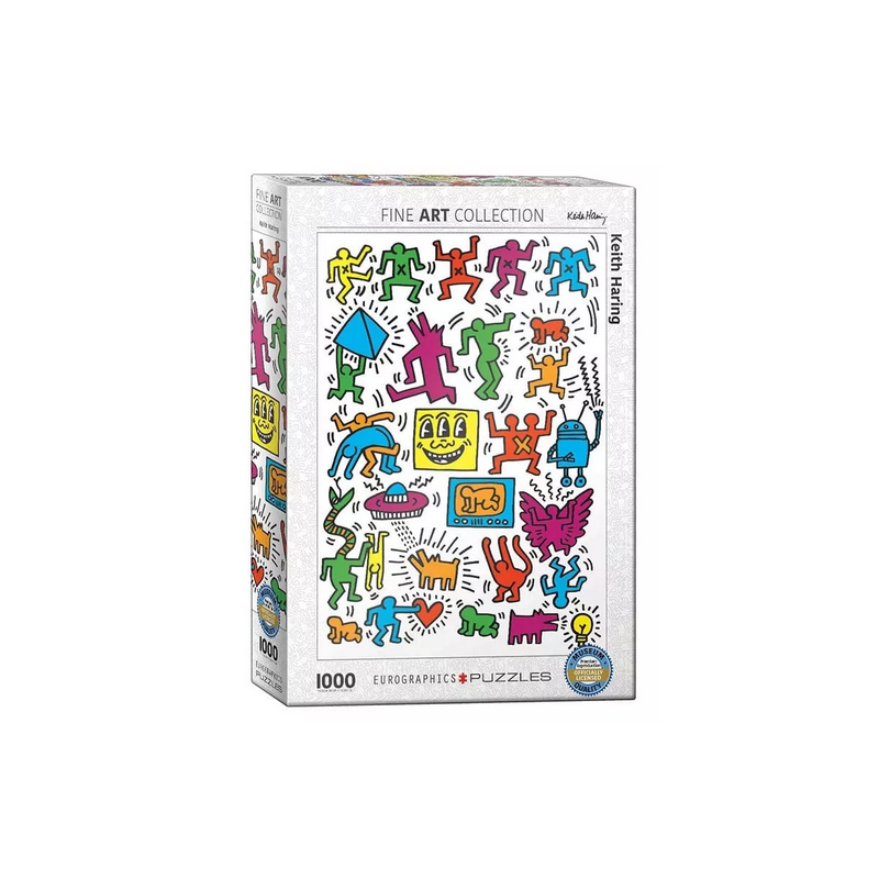 Puzzle Eurographics Fine Art - Keith Haring : Collage - 1000 Pièces