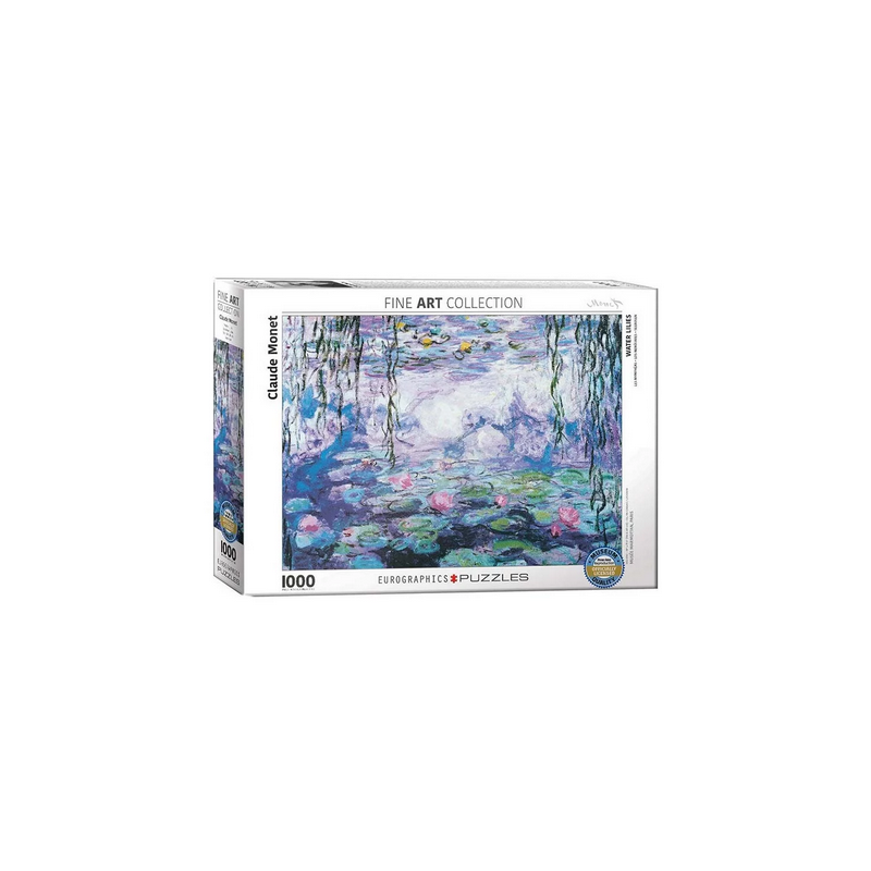Puzzle Eurographics Fine Art Collection - Claude Monet : Les Nénuphars - 1000 Pièces Puzzle Eurographics Fine Art Collection - Claude Monet : Les Nénuphars - 1000 Pièces