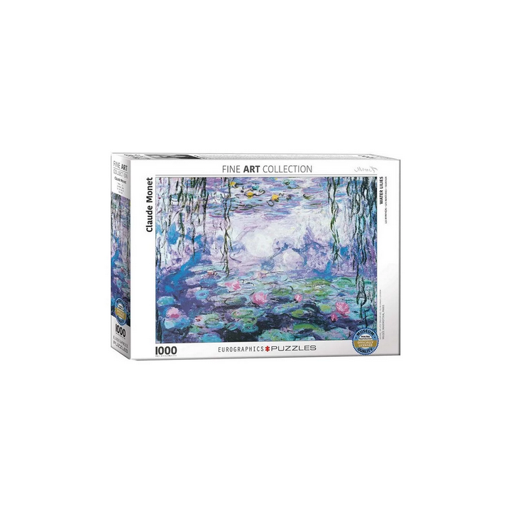 Puzzle Eurographics Fine Art Collection - Claude Monet : Les Nénuphars - 1000 Pièces