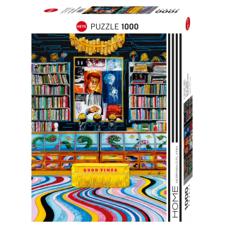 Puzzle Heye - Norman O'Flynn : Chambre à la maison avec le Président - 1000 pièces