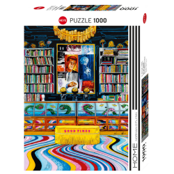 Puzzle Heye - Norman O'Flynn : Chambre à la maison avec le Président - 1000 pièces