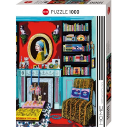 Puzzle Heye - Norman O'Flynn : Chambre avec Vermeer - 1000 pièces