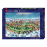 Puzzle Heye - Alpine Mountain World - 2000 pièces