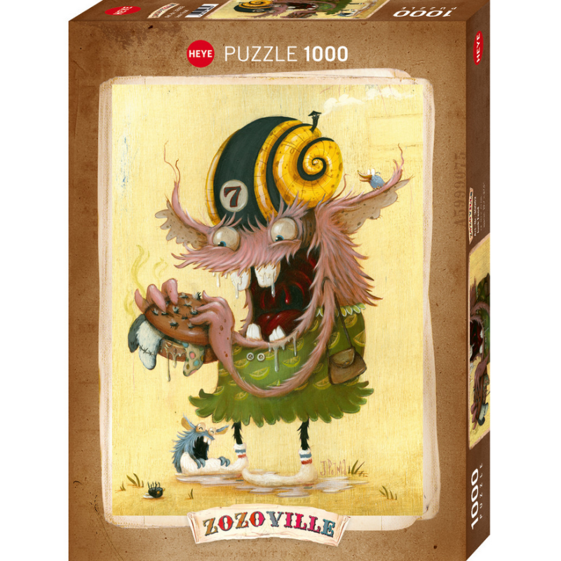 Puzzle Heye - Zozoville : Junk Food - 1000 Pièces