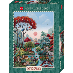Puzzle Heye - Wildlife Paradise - 2000 Pièces
