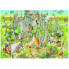Puzzle Heye : Funky Zoo -Jurassic Habitat de Marino Degano - 1000 Pièc