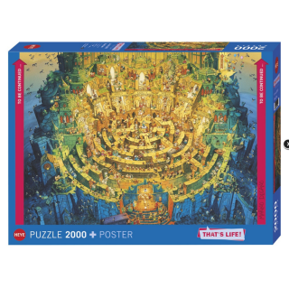 Puzzle Heye - Marino Degano : That's Life Deep Down - 2000 Pièces