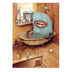 Puzzle Heye : Zozoville Bathtub de Mateo Dineen - 1000 Pièces