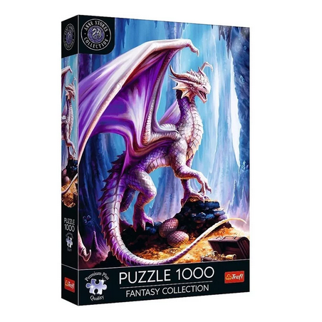 Puzzle Trefl Premium Plus - Fantasy Collection : Coffre Au Trésor - 1000 pièces