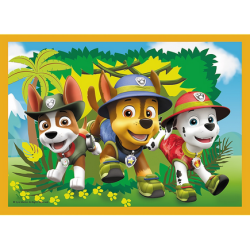 Puzzle Trefl - 4 in 1 - Pat Patrouille - 54, 48, 35 et 70 pièces