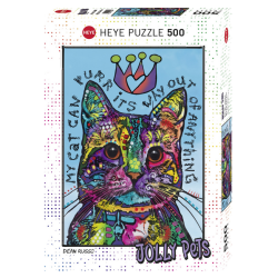 Puzzle Heye : Dean Russo - Mon Chat peut Ronronner - 500 Pièces
