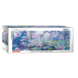 Puzzle Eurographics Panoramique : Claude Monet : Les Nénuphars - 1000 Pièces