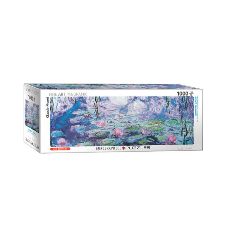 Puzzle Eurographics Panoramique : Claude Monet : Les Nénuphars - 1000 Pièces Puzzle Eurographics Panoramique : Claude Monet : Les Nénuphars - 1000 Pièces