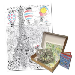 Puzzle Delle Formiche : Paris, Fabio Vettori - 1080 Pièces