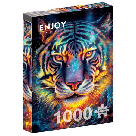 Puzzle Enjoy Puzzle : Tiger Resilience - 1000 Pièces