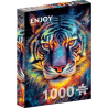 Puzzle Enjoy Puzzle : Tiger Resilience - 1000 Pièces