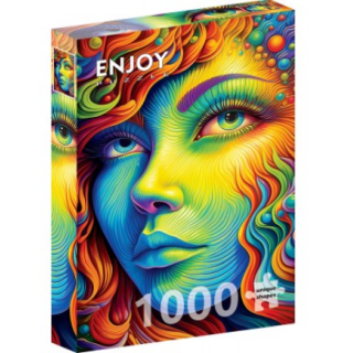 Puzzle Enjoy Puzzle : Painted Lady - 1000 Pièces