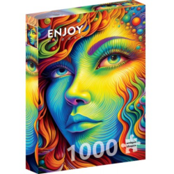 Puzzle Enjoy Puzzle : Painted Lady - 1000 Pièces