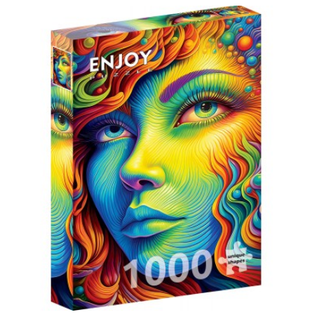 Puzzle Enjoy Puzzle : Painted Lady - 1000 Pièces