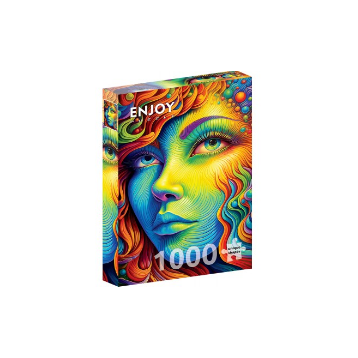 Puzzle Enjoy Puzzle : Painted Lady - 1000 Pièces