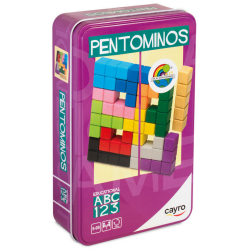 Jeux de société - Pentomino Metal Box