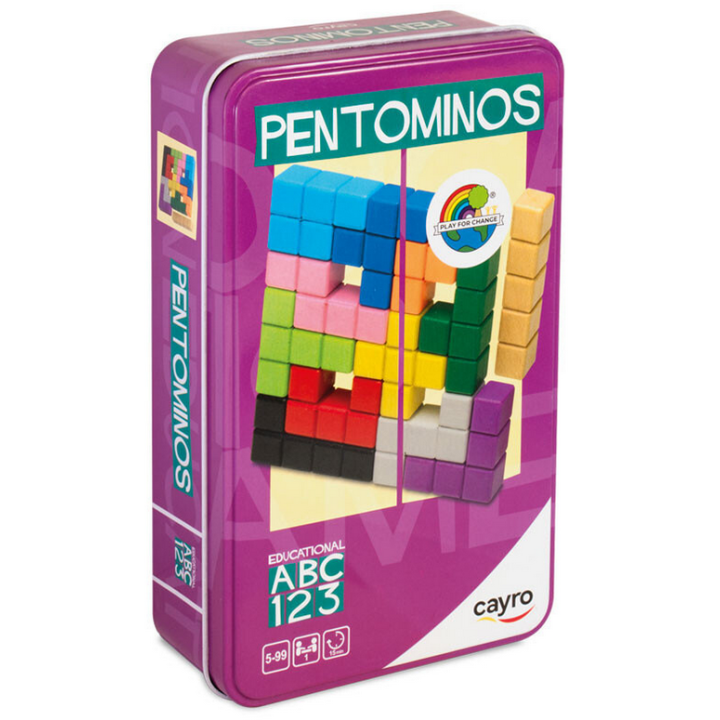 Jeux de société - Pentomino Metal Box
