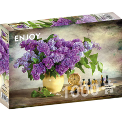 Puzzle Enjoy Puzzle : Lilac and Chess - 1000 Pièces
