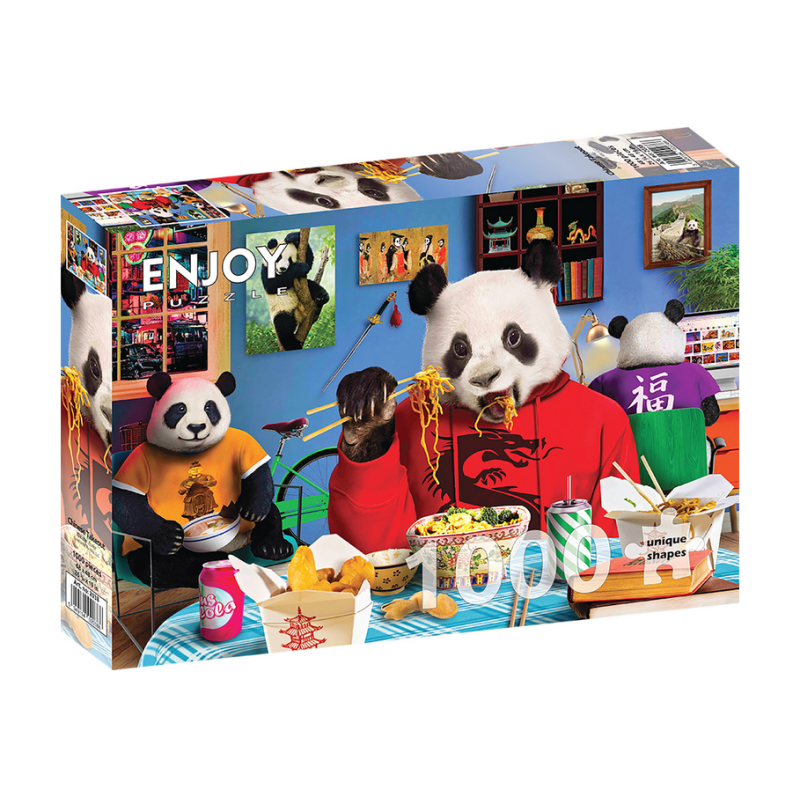 Puzzle Enjoy Puzzle : Chinese Takeout - 1000 Pièces Puzzle Enjoy Puzzle : Chinese Takeout - 1000 Pièces